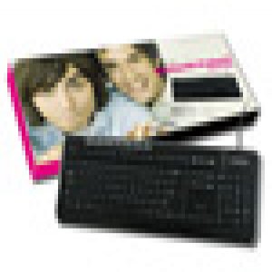 Keyboard CANYON CNR-KEYB7B USB/PS/2 Juoda Sidabrinė