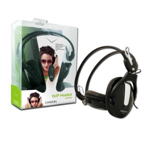 Headset CANYON CNR-HS9, Juoda