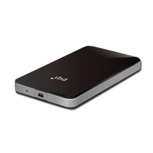 PQI  H567L 2.5",1TB,USB 2.0, Juoda