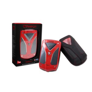 PRESTIGIO DataRacer II 2.5" ,500GB, USB 2.0, eSATA, AVG Software, Juoda Raudona