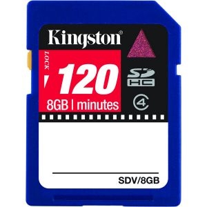 KINGSTON NAND Flash SD Card  8GB Class 4 