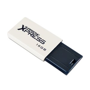 PATRIOT 16GB USB 3.0, Balta  Juoda