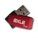 PATRIOT 8GB USB 2.0 Xporter Axle Juoda  Raudona