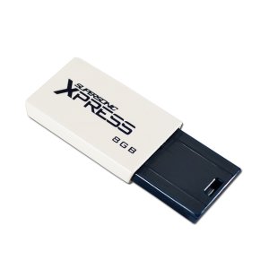 PATRIOT 8GB USB 3.0, Balta  Juoda